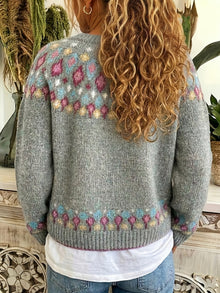 Women's Fair Isle Cardigan – Nordic Knit