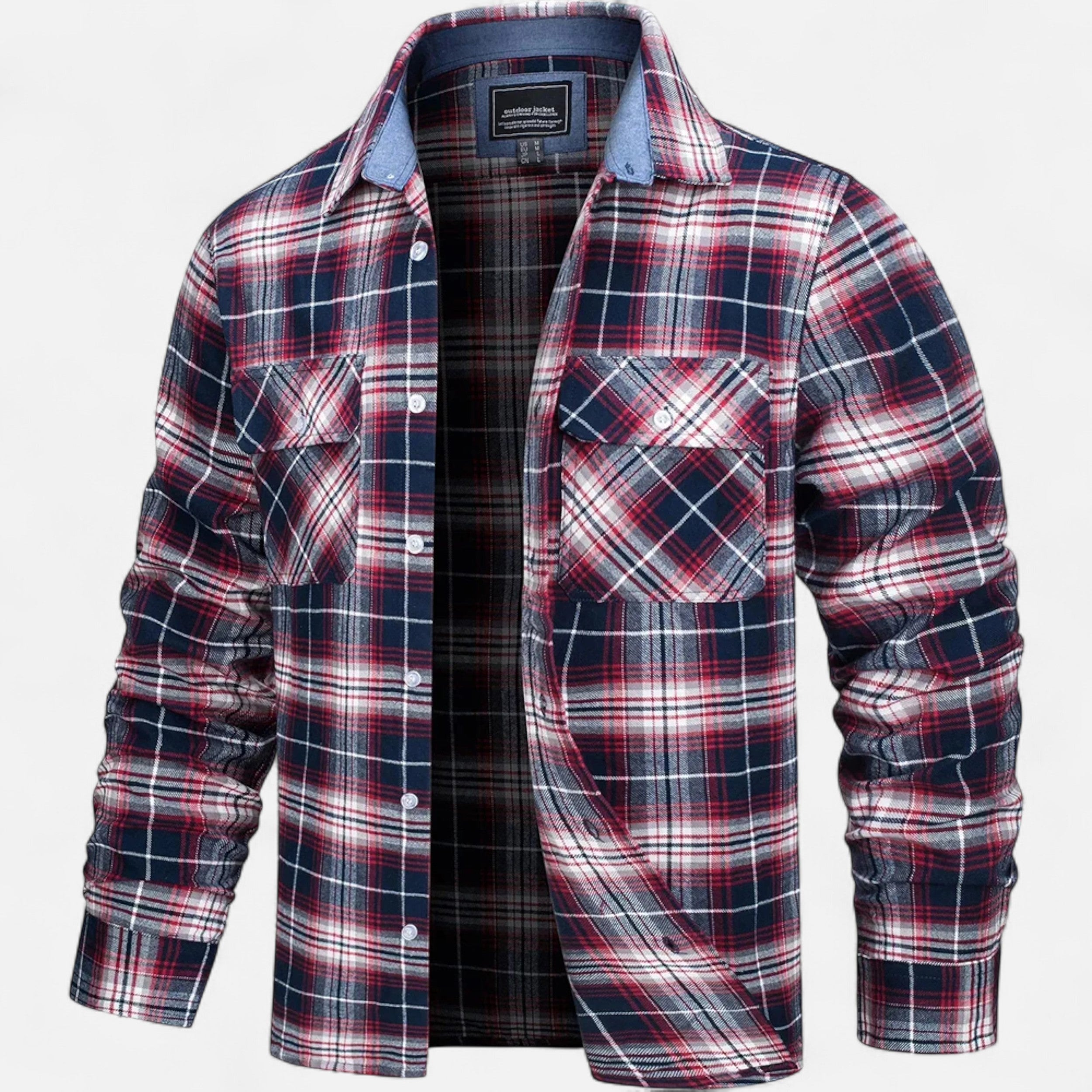 Men’s Oversized Lightweight Shirt Jacket