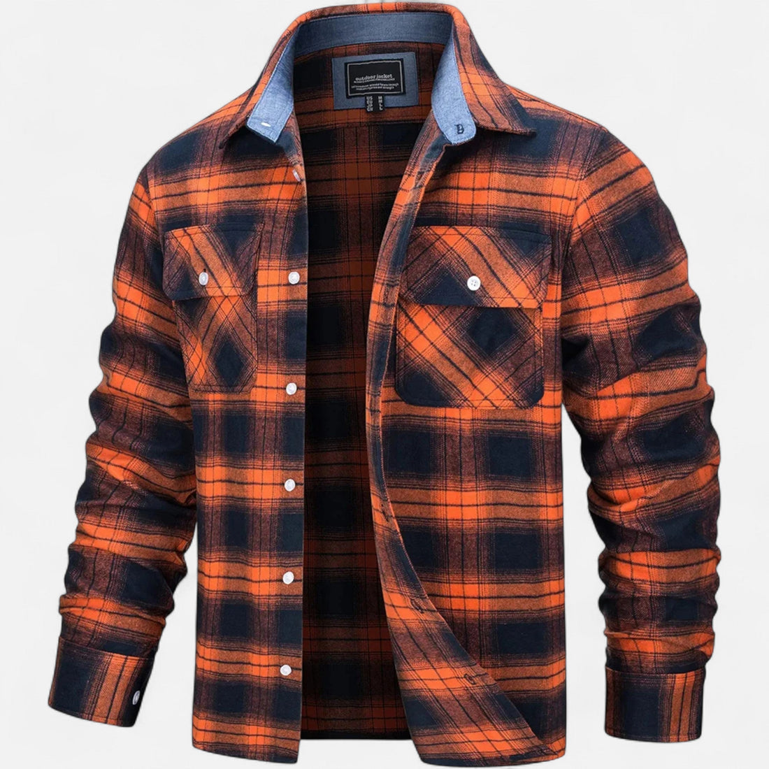 Men’s Oversized Lightweight Shirt Jacket