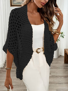 Women's Open-Front Batwing Cardigan
