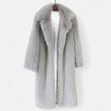 Women’s Long Faux Fur Overcoat