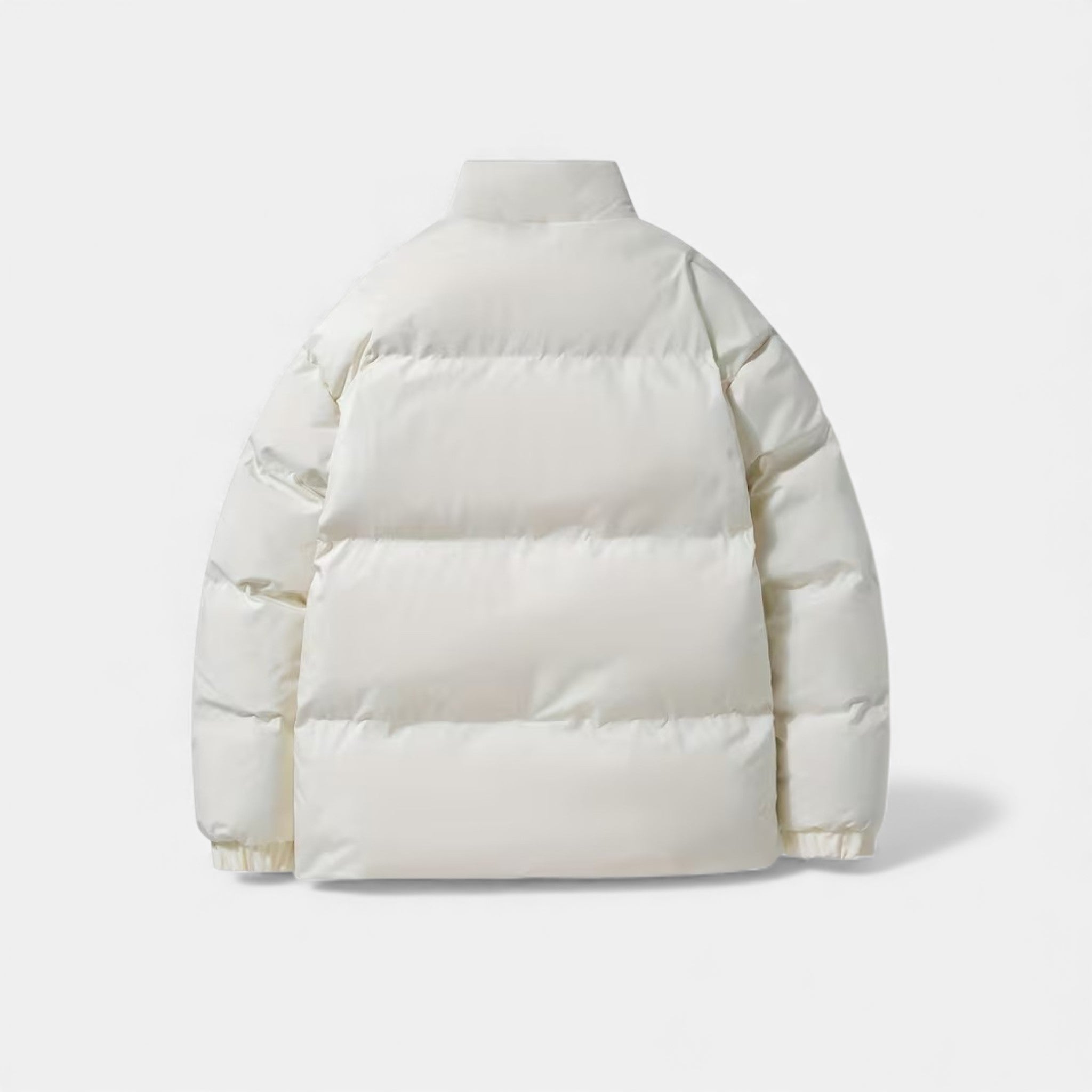 Men’s Lambswool Plush Puffer Jacket for Autumn/Winter