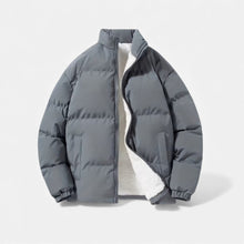 Men’s Lambswool Plush Puffer Jacket for Autumn/Winter