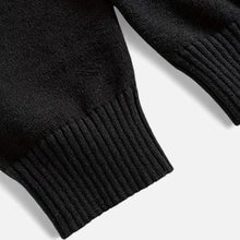Men’s Loose-Fit Button-Up Polo Sweater