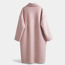 Women's Wool-Blend Double Pocket Winter Coat