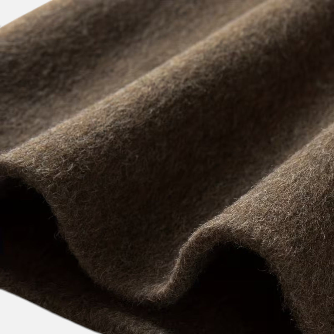 Women's Long Structured Wool Blend Coat