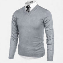 Men’s V-Neck Knit Sweater for Autumn/Winter