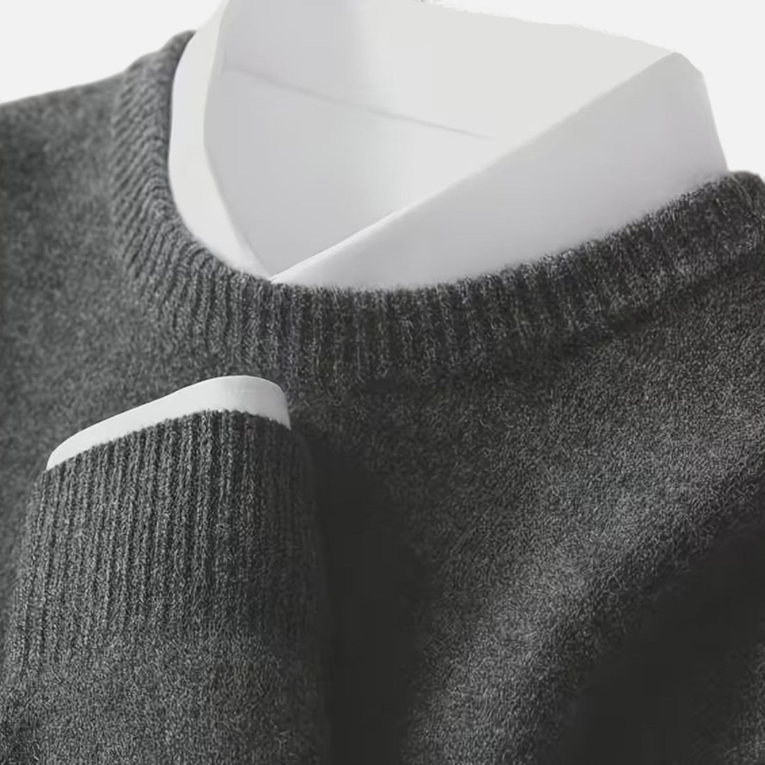 Men’s Crew Neck Knit Sweater