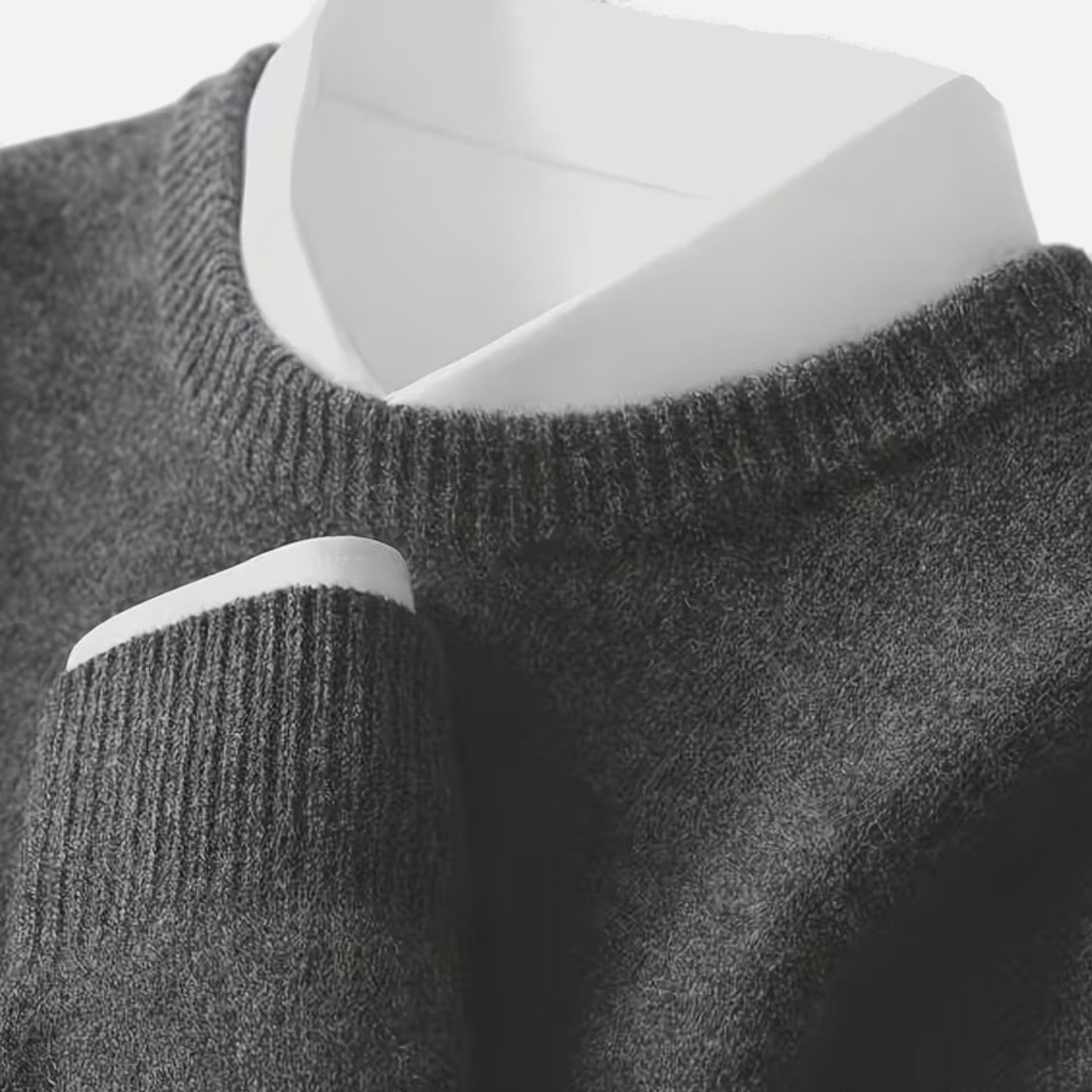 Men’s Crew Neck Knit Sweater