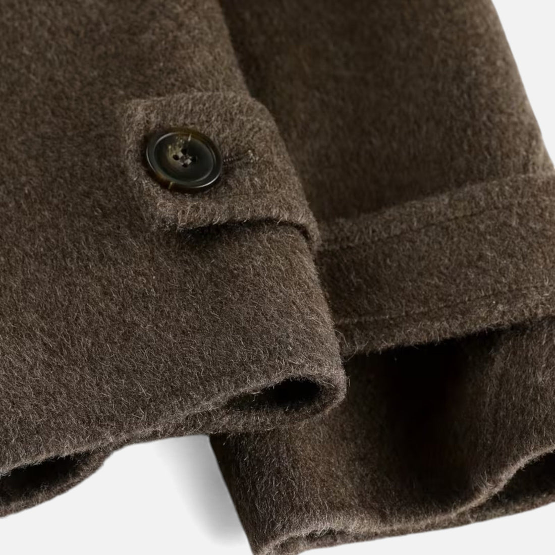 Women's Thick Alpaca-Blend Winter Coat