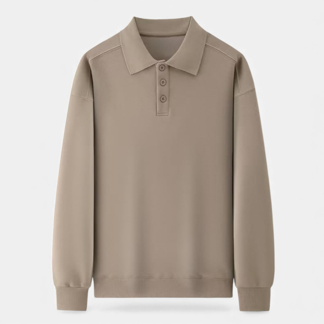 Men’s Polo Knit Sweater for Autumn/Winter