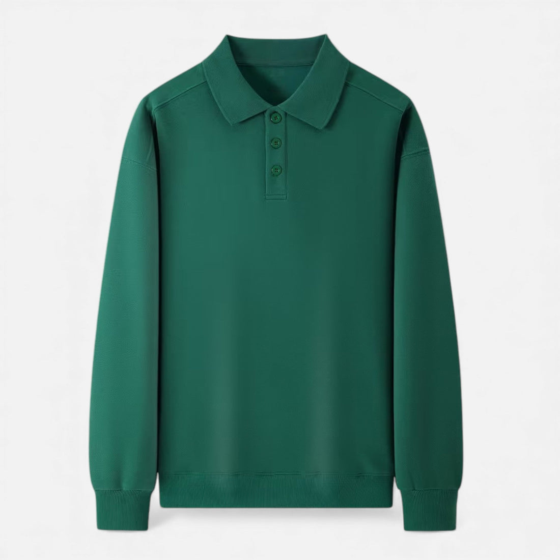 Men’s Polo Knit Sweater for Autumn/Winter