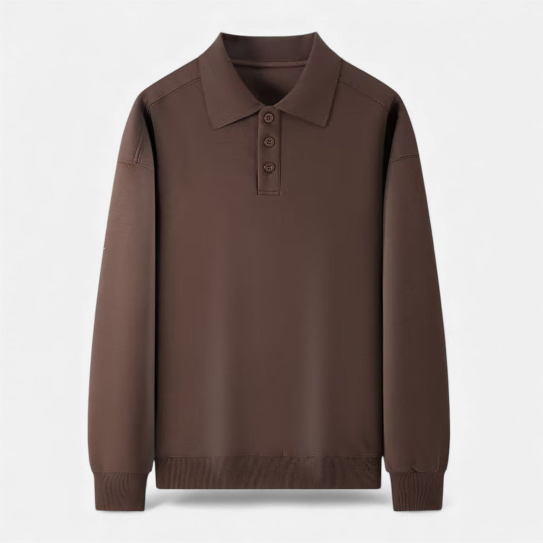 Men’s Polo Knit Sweater for Autumn/Winter