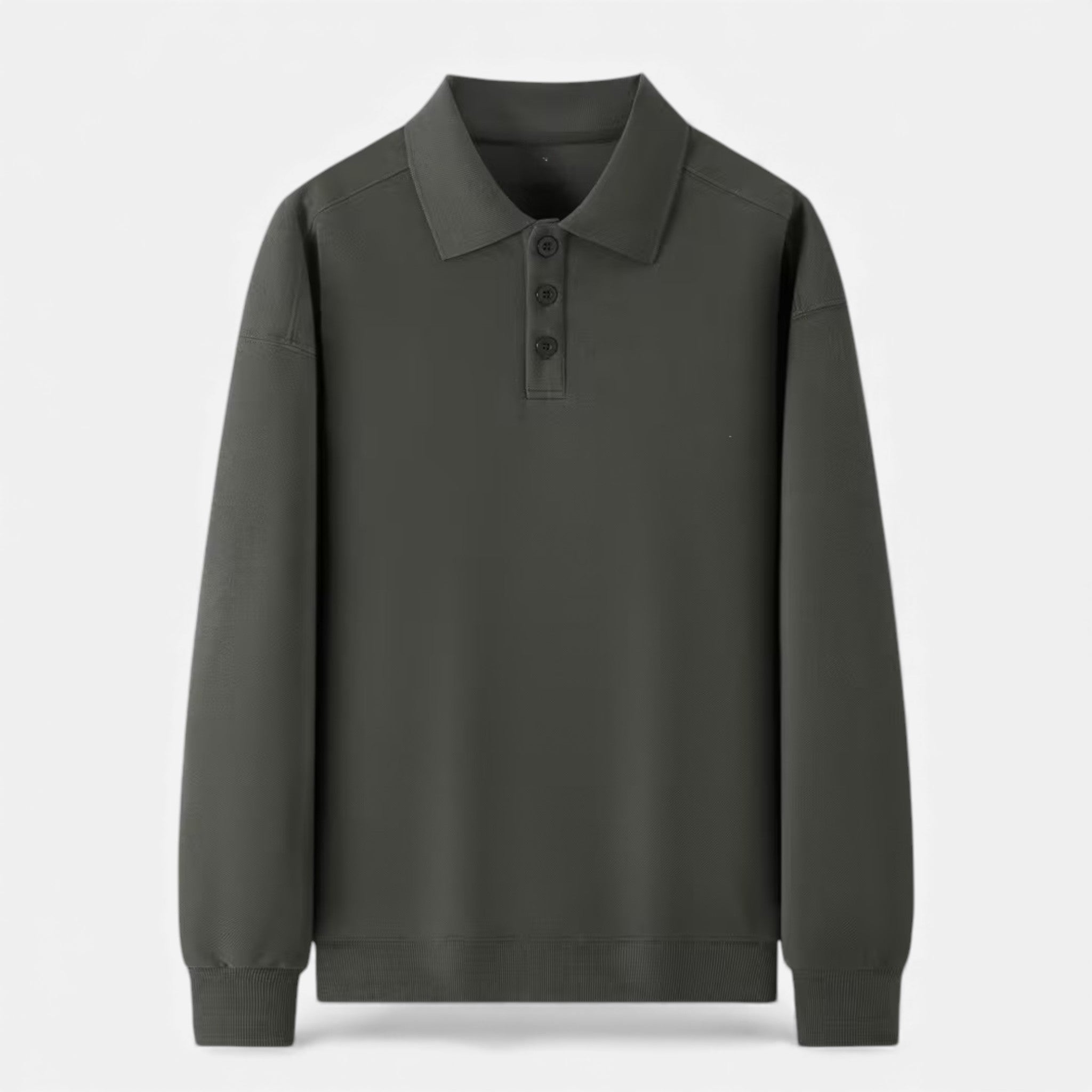 Men’s Polo Knit Sweater for Autumn/Winter