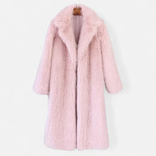 Women’s Long Faux Fur Overcoat