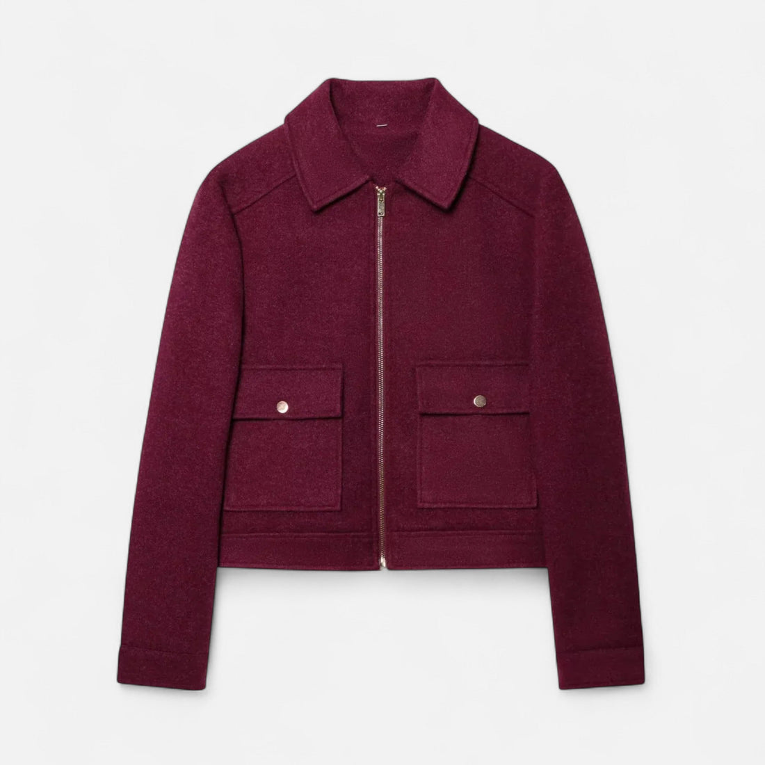 Women’s Elegant Winter Zip Jacket