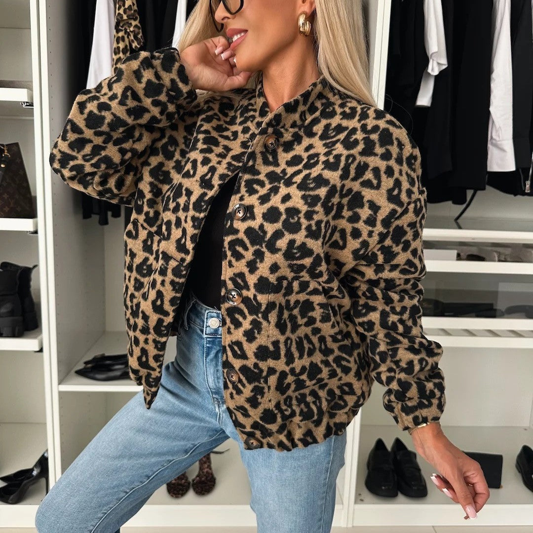Women’s Leopard Print Jacket