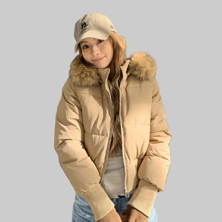 Women’s Fur Hood Puffer Jacket