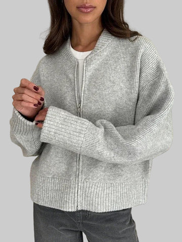 Women's Zip-Up Cardigan